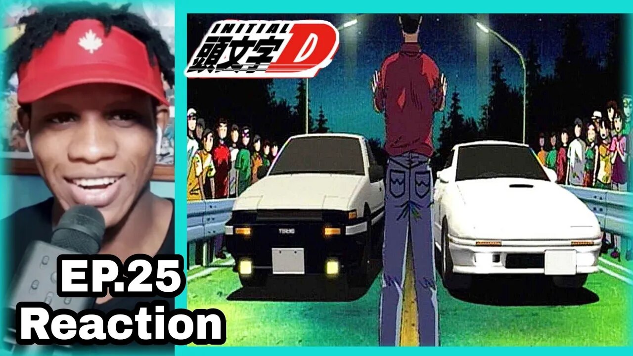 Initial D First Stage Episode 25 Reaction "Takumi vs Ryosuke" Finals Part 1