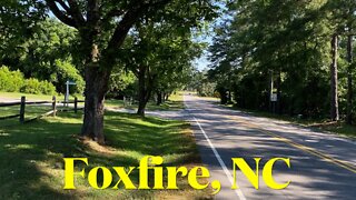 Foxfire, NC, Town Center - Small Towns - Non-Walk & Talk Tour - Vlogging America