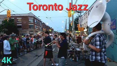 【4K】Jazz 🎷 Toronto Canada 🇨🇦