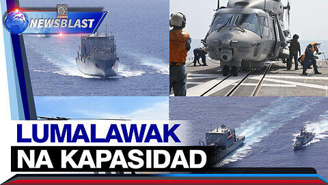 Bagong anti-submarine helicopter ng bansa, ibinida sa 76th founding anniversary ng Philippine Naval