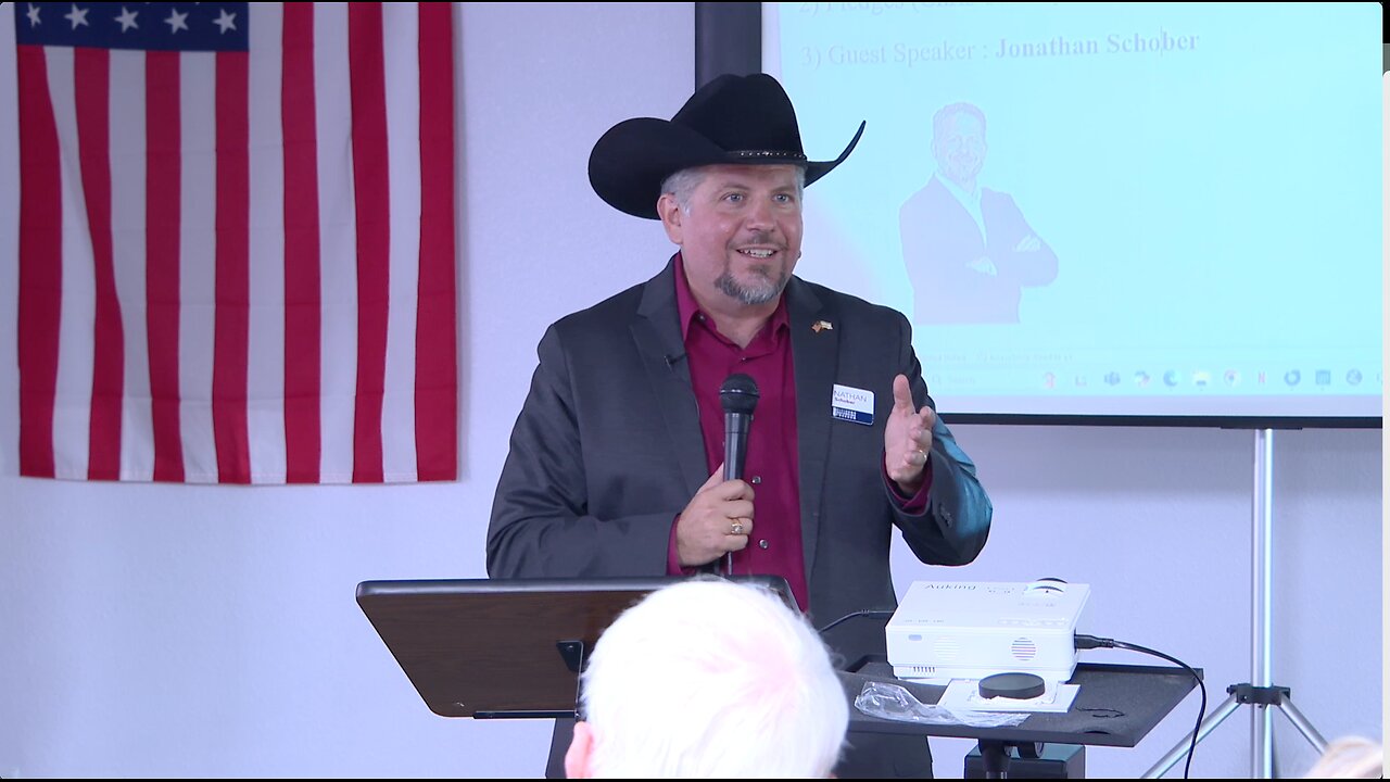 Jonathan Schober Speaks to the Taylor County Republican Party