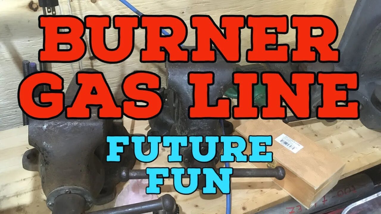 Propane Burner - Gas Line - Tape and Talking - Melting Furnace for the Home