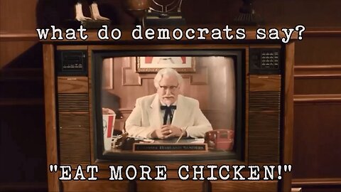 what do democrats say? "Ghost Chickens in the Sky"