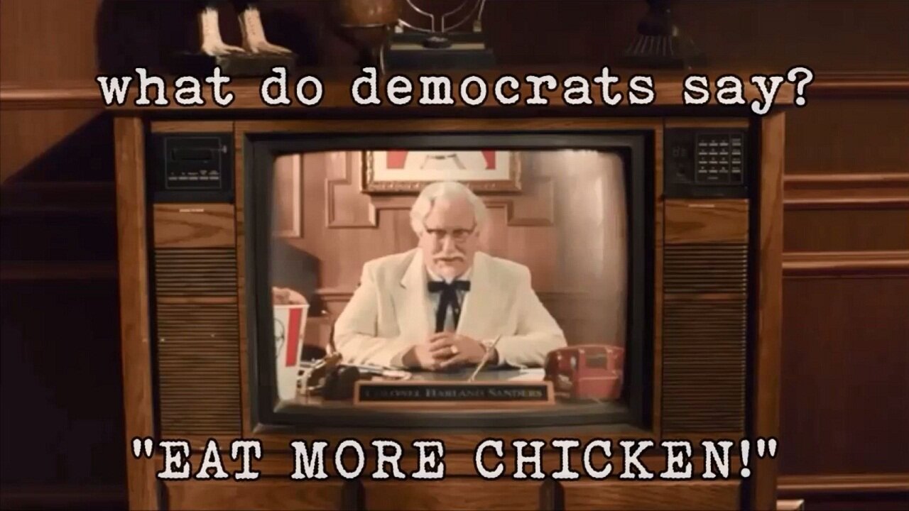 what do democrats say? "Ghost Chickens in the Sky"