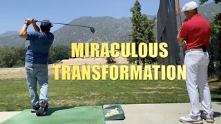 MIGUEL LEARNS the OVER THE TOP MIRACLE SWING!