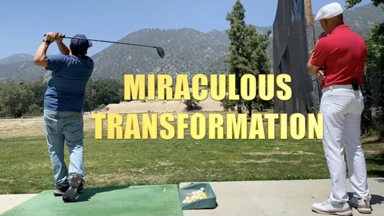 MIGUEL LEARNS the OVER THE TOP MIRACLE SWING!