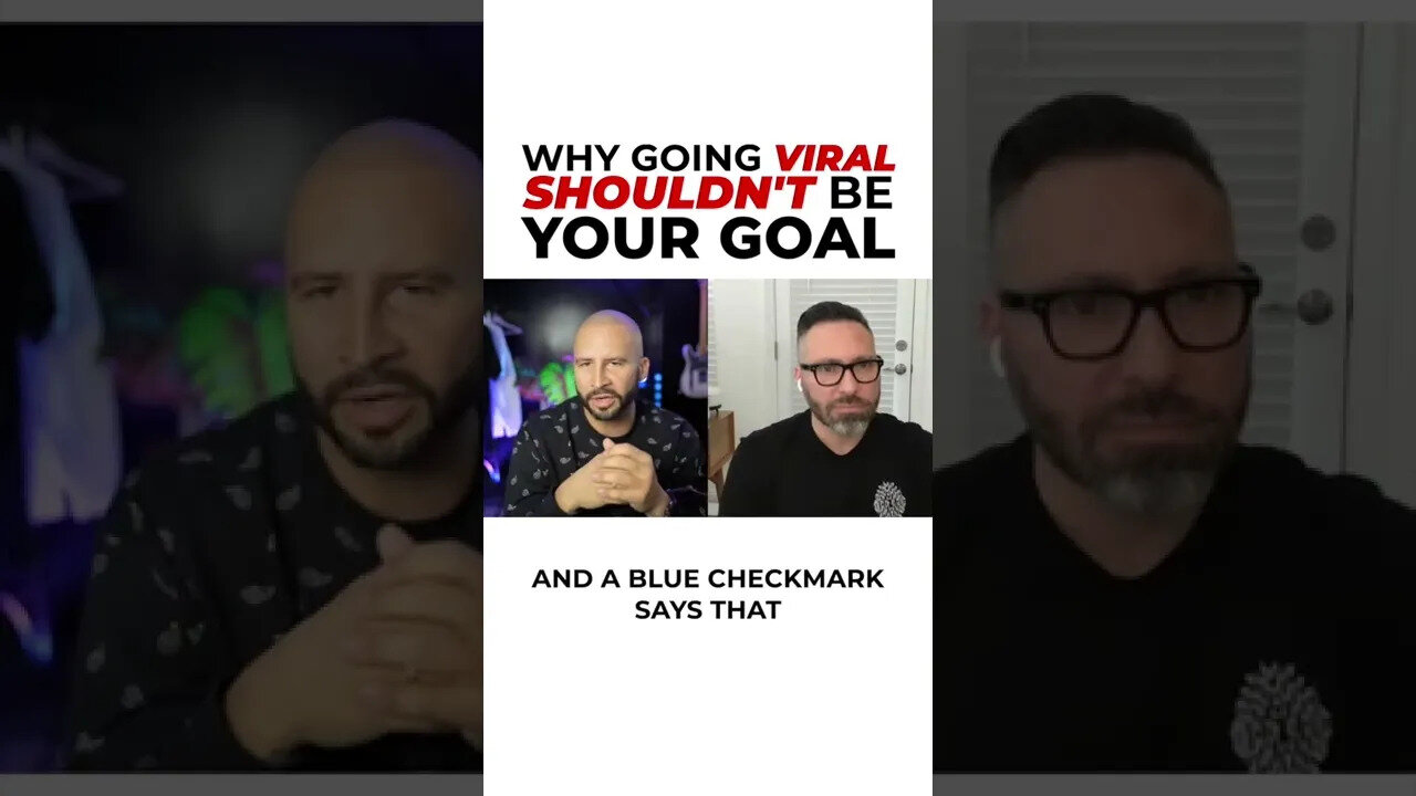 Why Going Viral Shouldn’t Be Your Goal @Ryan LeStrange