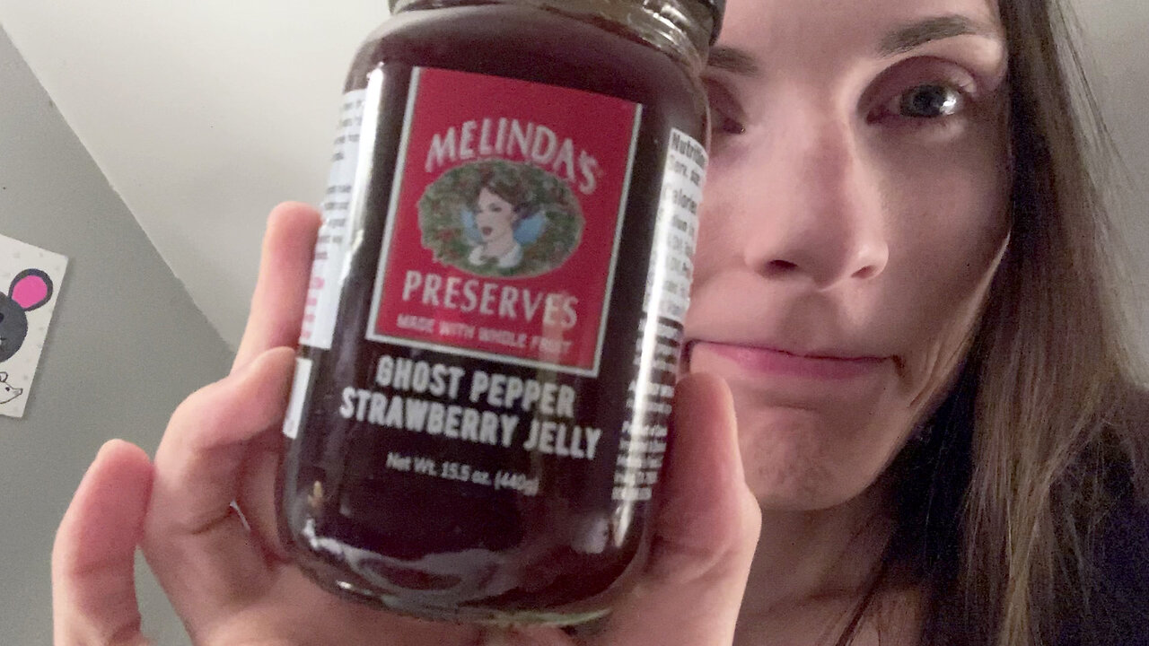 Trying Melinda's Ghost Pepper Strawberry Jelly | Food Frenzy Friday