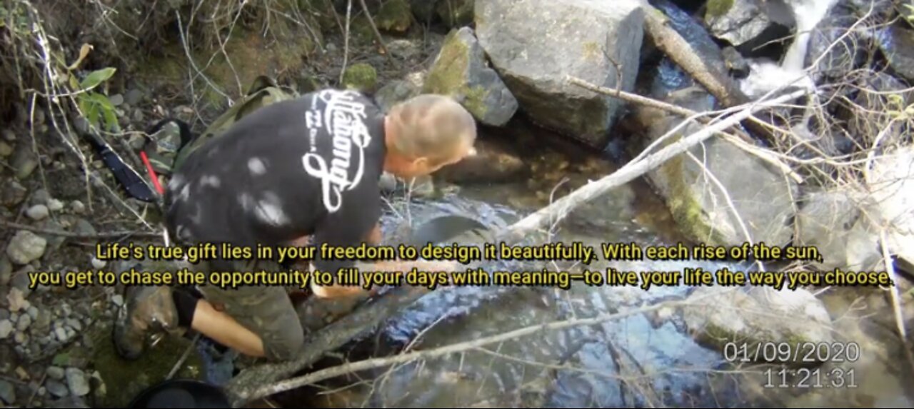 Culvert Gold! Searching for gold in BC