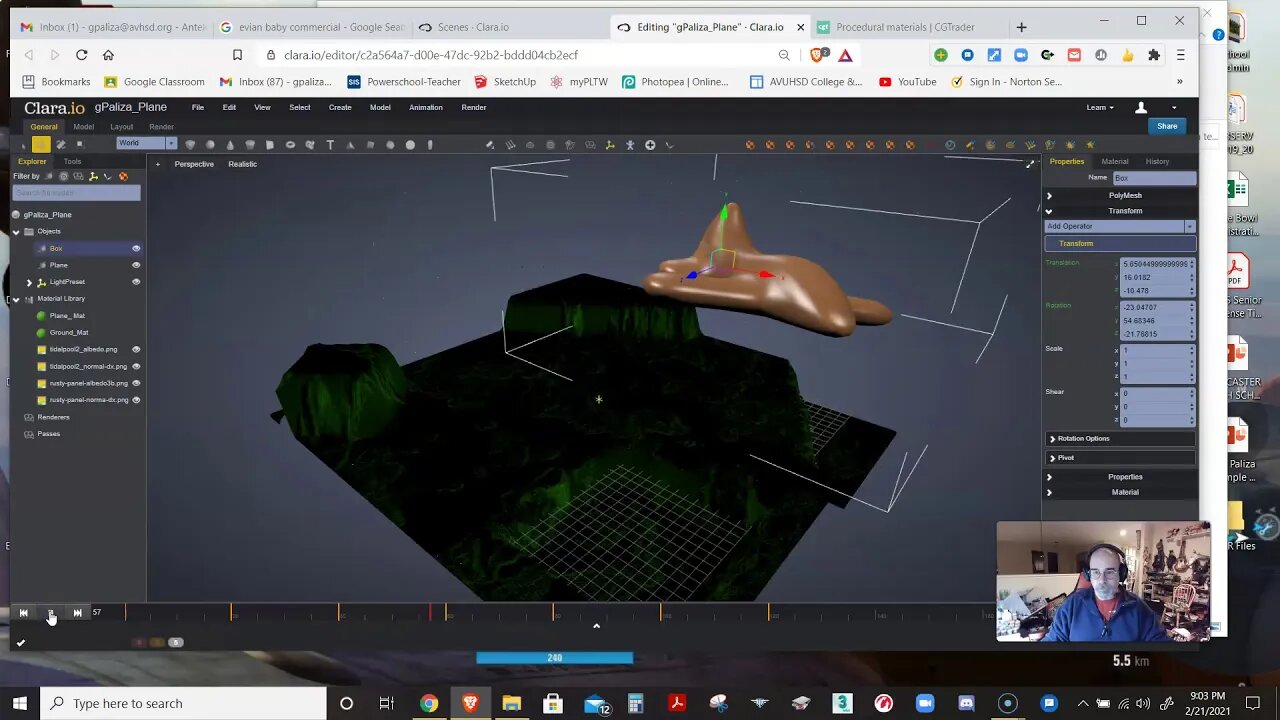 Animate toy Airplane
