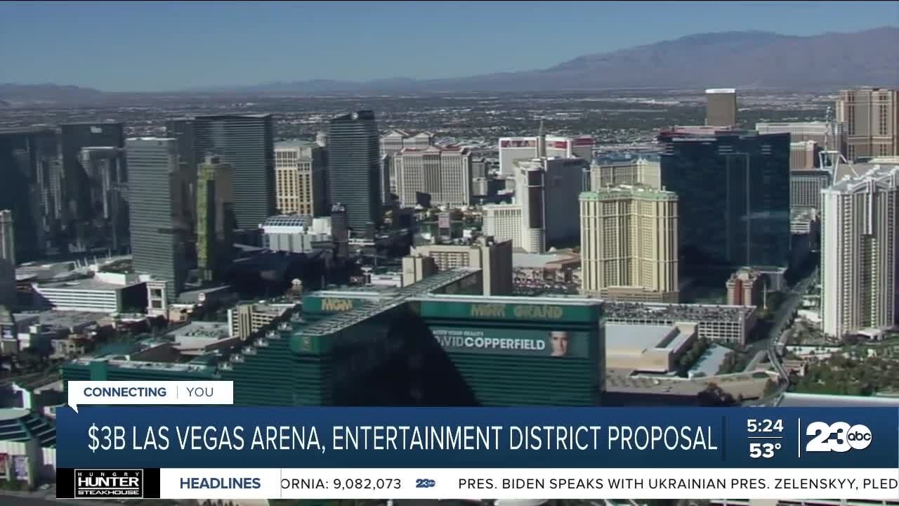 A $3 billion entertainment district might be coming to Las Vegas