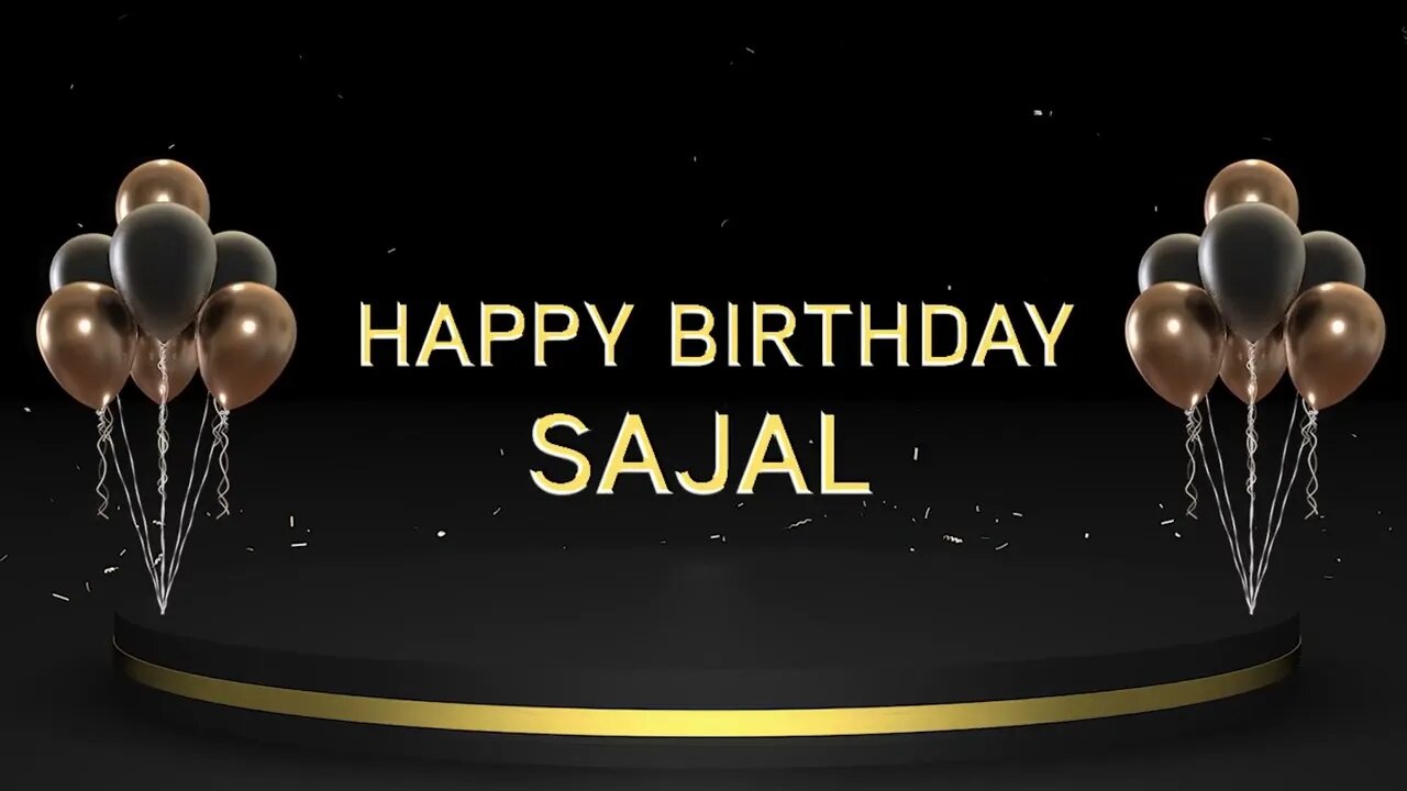 Wish you a very Happy Birthday Sajal