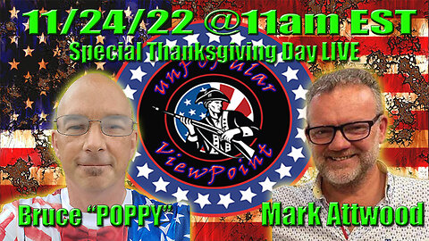 SPECIAL Thanksgiving Day Live with Mark Attwood