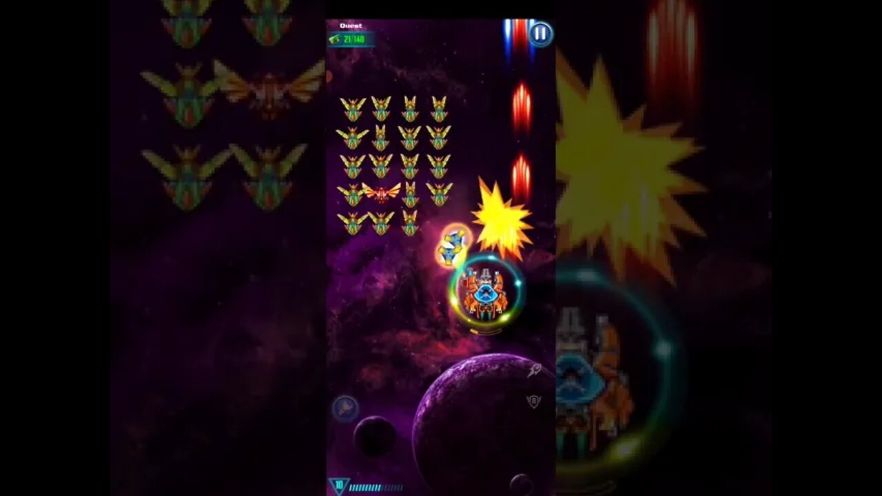GALAXY ATTACK ALIEN SHOOTER LEVEL 28 MEDIUM