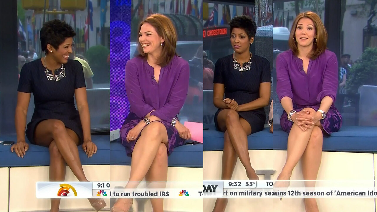 Erica Hill and Tamron Hall May 17 2013