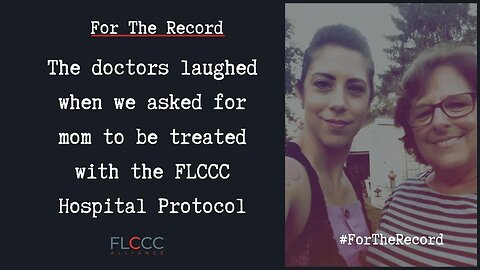 Eliscia Venturo knows the hospital murdered her mother Cindy Gunther with medications, starving her of nutrition and other measures. All for a massive payout