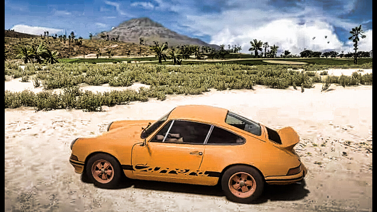 Driving a Porsche 911 from 1973. A bit of fun being slightly irresponsible.