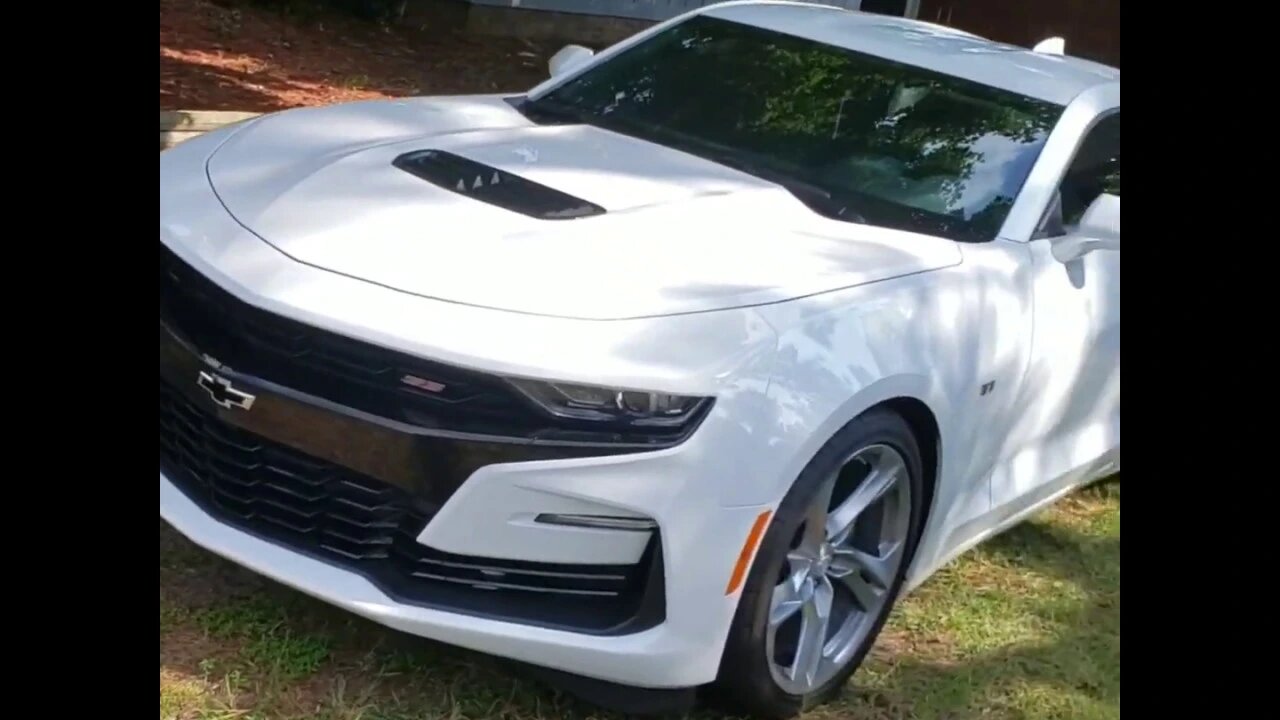 2019 Camaro ss and exhaust sound