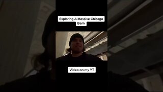 Exploring a massive abandoned bank in Chicago￼