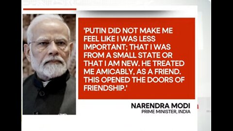 President Putin hosts his 'dear friend' Prime Minister Modi in Russia...!