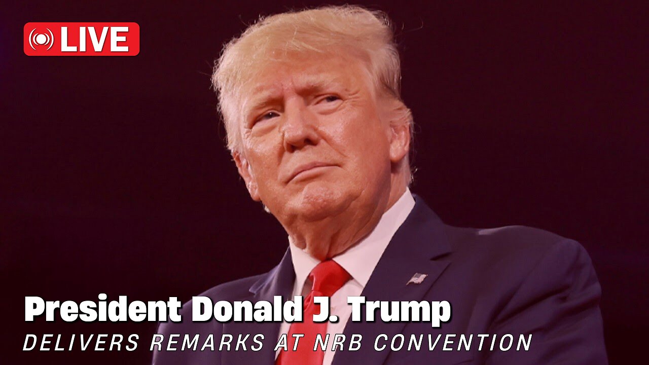 🔴 LIVE: President Trump to Address Christian Broadcasters at NRB Convention - 2/22/24