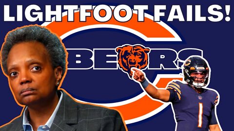 Lori Lightfoot's HIGH CHICAGO Crime Rate PUSHING BEARS OUT of Soldier Field!