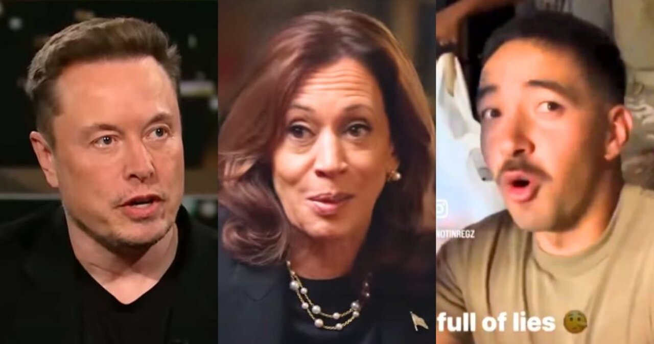 Elon Musk Reacts to Legendary Video Where Deployed US Military Men ‘Fact-Check’ Harris’ Blatantly