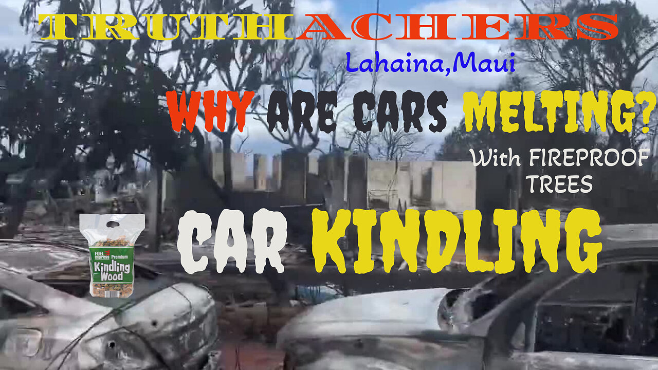 MELTING MAUI CARS LIKE MARSHMALLOWS IN GRASS FIRE 08/08/2023 FIRE IN LAHAINA, MAUI