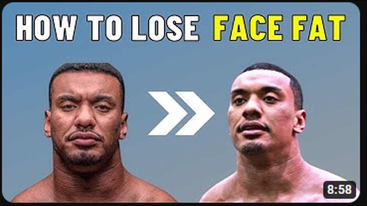 How to LOSE FACE FAT and Water Retention