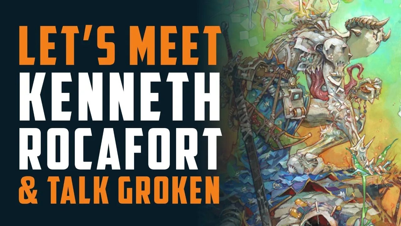 Let's meet KENNETH ROCAFORT & talk GROKEN