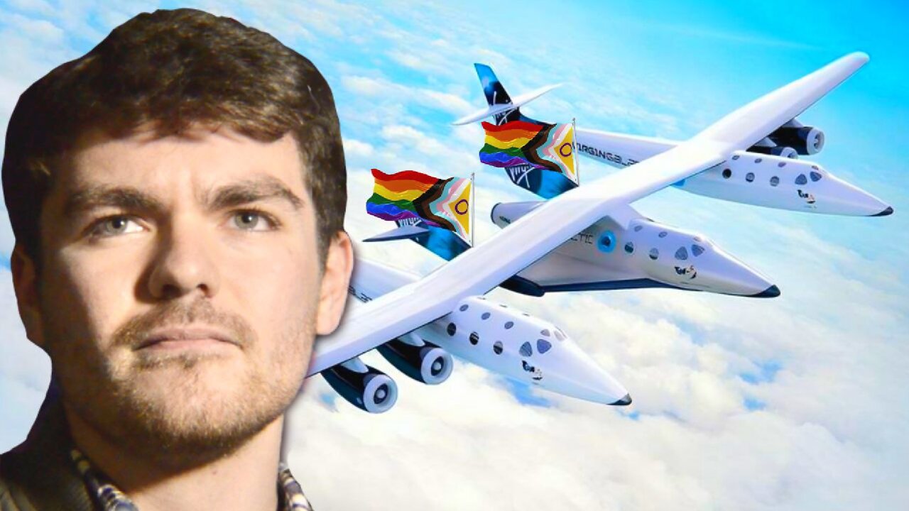 Nick Fuentes || Virgin Galactic's to Allow Gay Flight Attendants to Wear Skirts