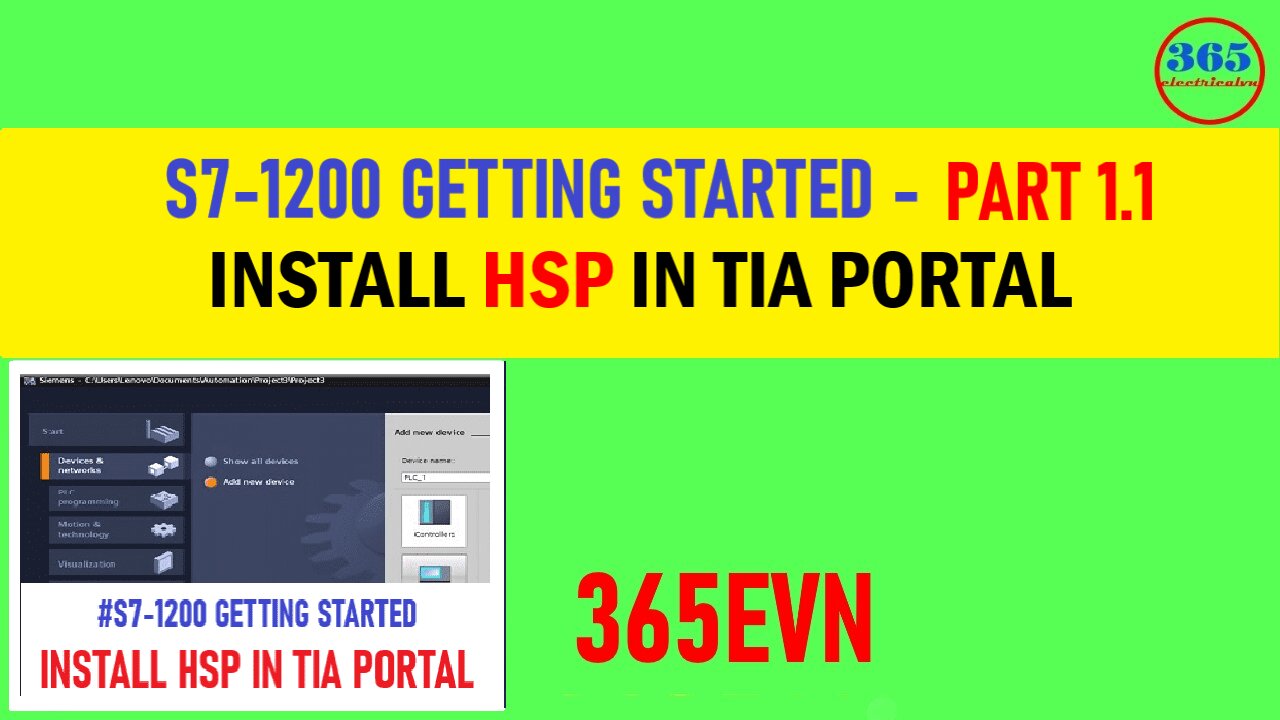 0085 - Install HSP in TIA PORTAL