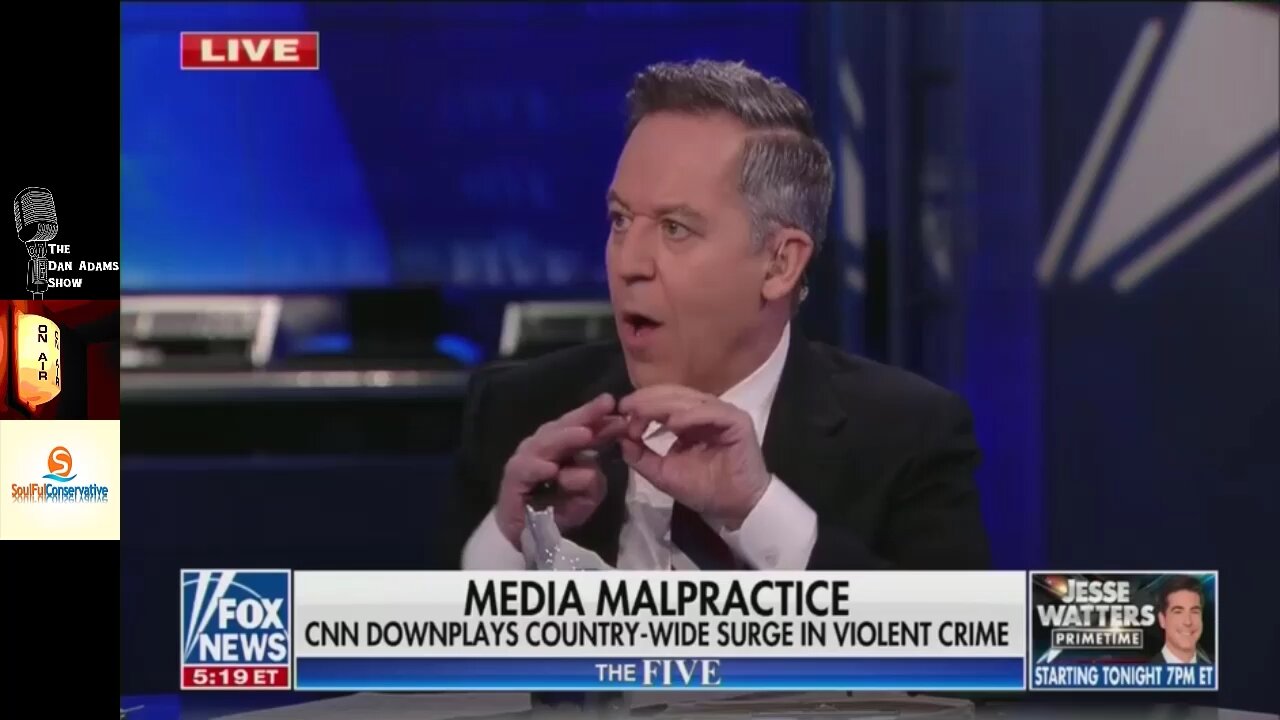 Gutfeld RIPS 'Fat' 'Bald' 'Homely' Stelter for Mocking Rising Crime Rates