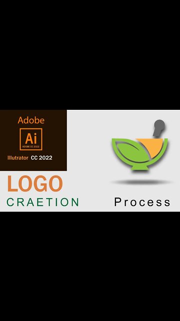 How to start making a simple and Quick Logo Graphic Design Logo Design Illustrator CC #short