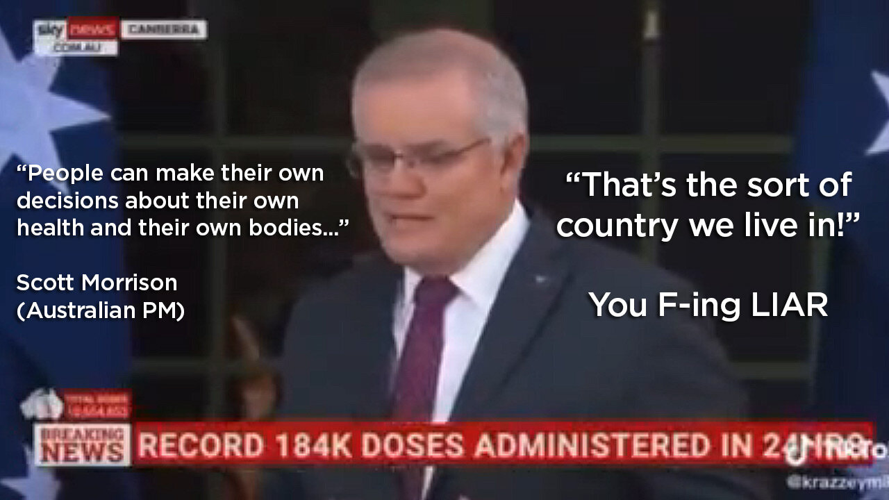 Scott Morrison - People Make Their Own Choice (Yeah Right)