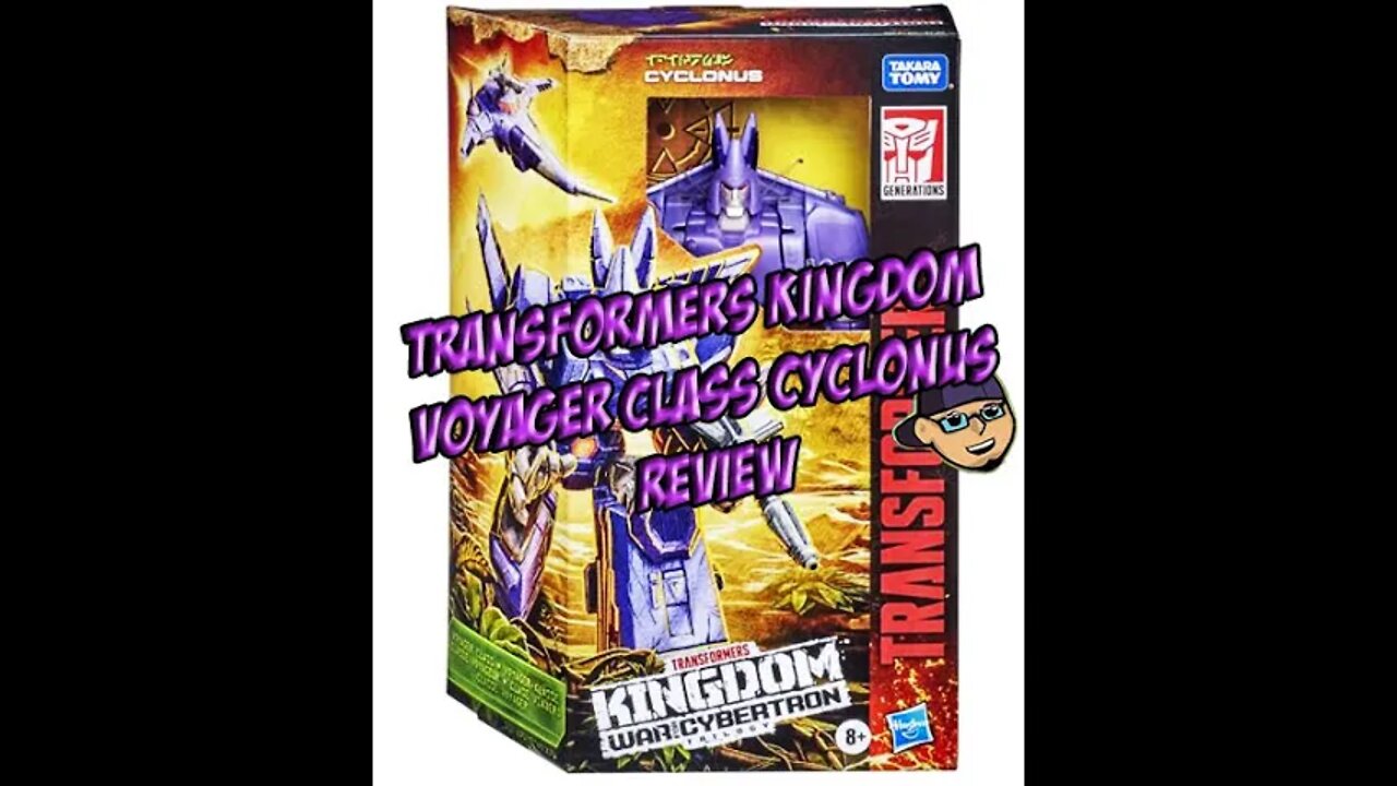 Transformers Kingdom Voyager Class Cyclonus Review