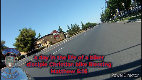 A day in the life of a Biker: Christian disciple bike Blessing Matthew 5:16