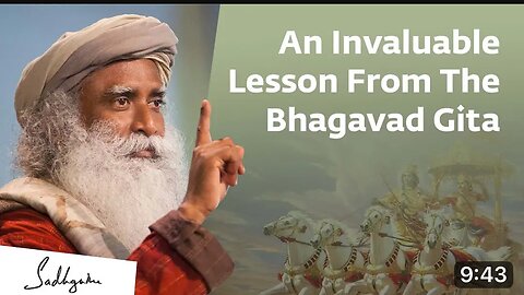 Sadhguru on geeta