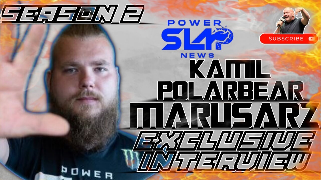 Pre Fight Interview Kamil "Polar Bear" Marusarz Vegas for Powerslap2 | PowerSlapNetwork.com