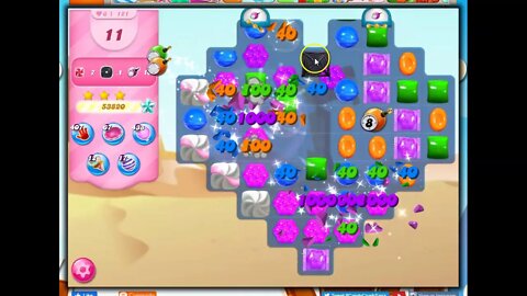 Candy Crush Level 121 Audio Talkthrough, 27 Moves 0 Boosters