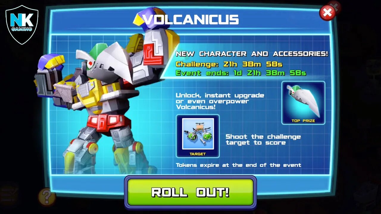 Angry Birds Transformers 2.0 - Volcanicus - Day 5