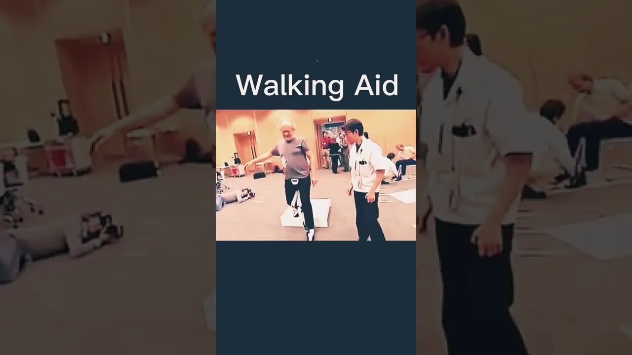 Easily walkingrobotics machine for elders and older people