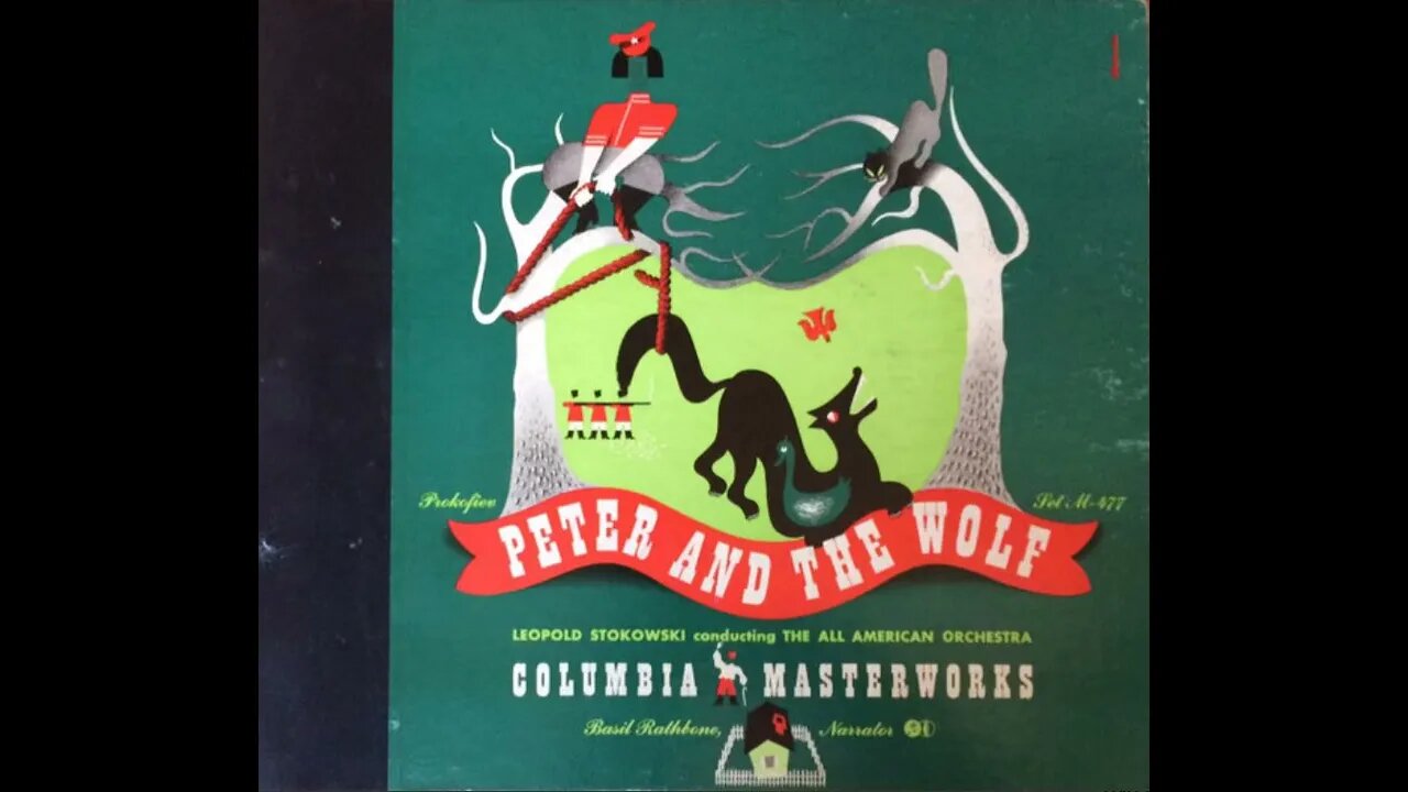 Prokofiev, Leopold Stokowski, All American Orchestra, Basil Rathbone – Peter and the Wolf