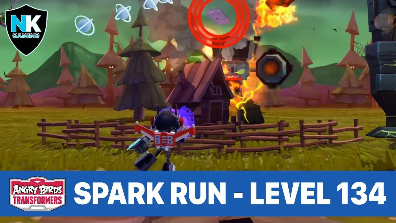 Angry Birds Transformers - Spark Run Series - Level 134 - Featuring Nemesis Prime