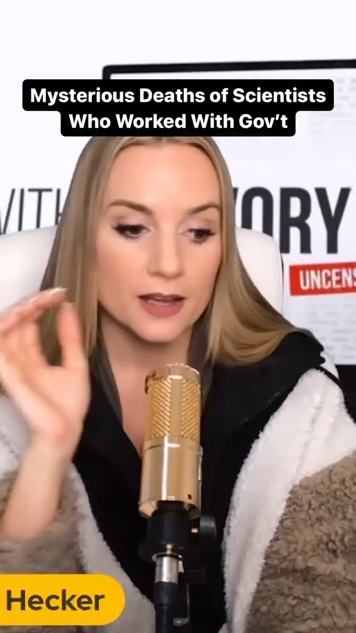 “Mysterious” Deaths of Scientists That Worked With The US Gov Prior On MRNA And Gene Technology￼🧐🤔🤨