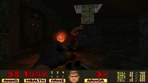 Doom 2 Bloody Vanilla Master Levels Level 71 UV with 99.6% in 23:41 (Commentary)