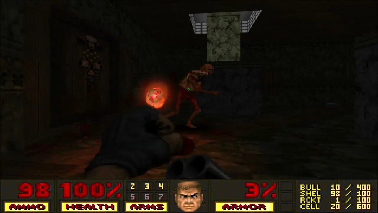 Doom 2 Bloody Vanilla Master Levels Level 71 UV with 99.6% in 23:41 (Commentary)