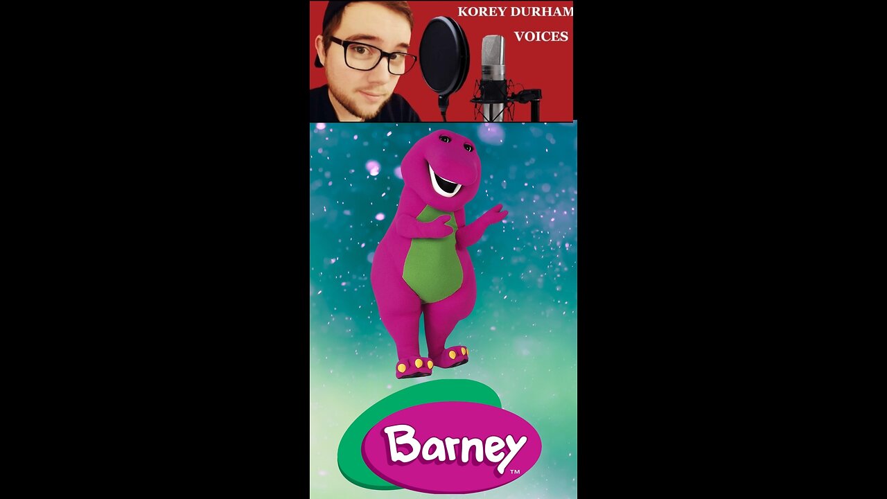 Barney The Dinosaur Impression