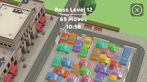 Parking Jam 3D-Boss level 12