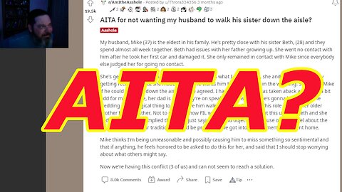 Answering the question AITA for redditors